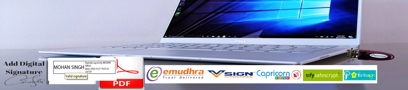 Class 2 Signing Digital signature certificate